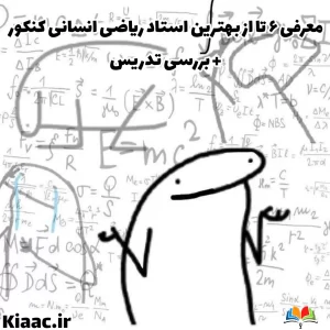 بهترین استاد ریاضی انسانی کنکور